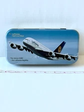 Lufthansa A380 Business Class Amenity Toiletry Kit, Metal Tin only