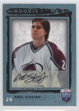 2006-07 Upper Deck Be a Player Rookie Auto Paul Stastny #219 Auto 2d8