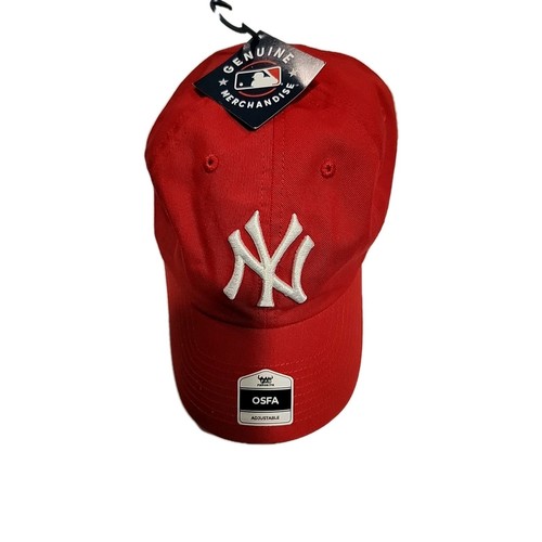 New York Yankees Red Adjustable Strap MLB Fan Favorite Cap