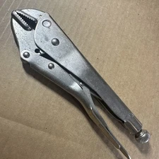 Vintage 9" Craftsman Straight Jaw Locking Pliers Made in USA