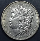 1904 $1 MORGAN SILVER DOLLAR KM# 110 Grade:  AU++ A6183