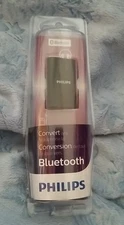 Philips Universal Bluetooth Adapter For Headphones Wireless 3.5 Jack Brand New