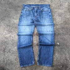 Levi's 514 Jeans Mens 32x30 Blue Pants Slim Straight Skinny Skater Retro Y2K