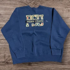 Penn State Nittany Lions Sweatshirt Mens XL NCAA College Football Paisley
