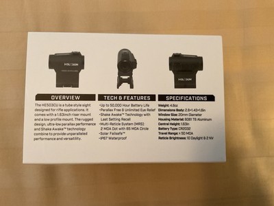 HOLOSUN HE503CU-GR Dot Sight - Green Reticle for sale online | eBay