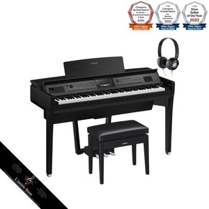 YAMAHA CVP-909B Electronic Digital Piano Clavinova CVP909 B Blackwood Style JP