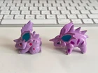 Nidoran M & Nidorino Vintage TOMY Pokemon Figure Nintendo CGTSJ