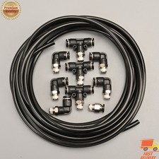 Vacuum Line Push Lock Fitting Kit For Turbo Twin Wastegate 18 Npt To 14