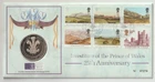 1/3/1994 UK GB FDC - Prince of Wales Investiture - Coin Cover - Caernarfon Speci