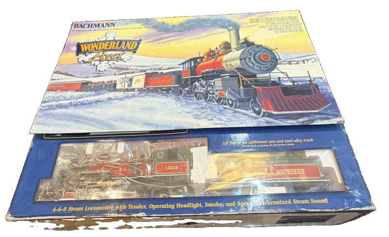 Bachmann Wonderland Flyer Vintage Train Set New 