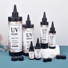 UV Resin Crystal Clear Hard Glue Ultraviolet Curing Epoxy For DIY Handmade
