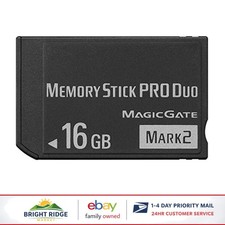 Memory Stick Pro Duo 16GB Ideal for Burst Shooting  High-Speed Transfer