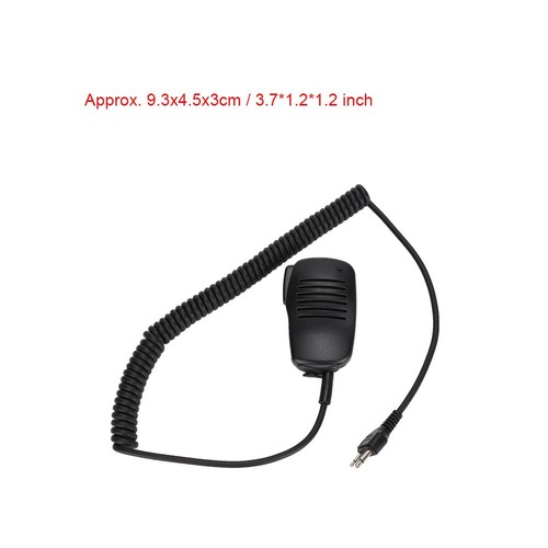 Ic A2 Handheld Mic Speaker Mic For Two Way Radio HLF - Zdjęcie 6 z 7
