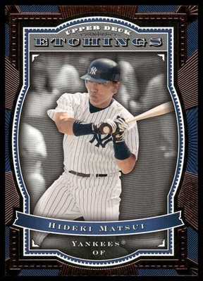 2004 Upper Deck Etchings #12 Hideki Matsui New York Yankees