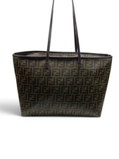 Fendi Roll Tote Shopping coated Canvas 