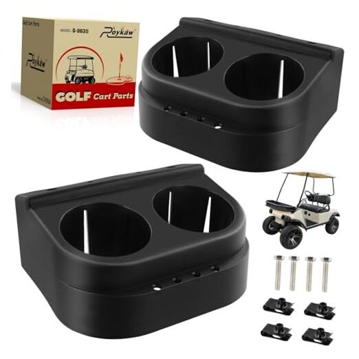  Golf Cart Dual Cup Holder Compatible with Club Car DS 1993-