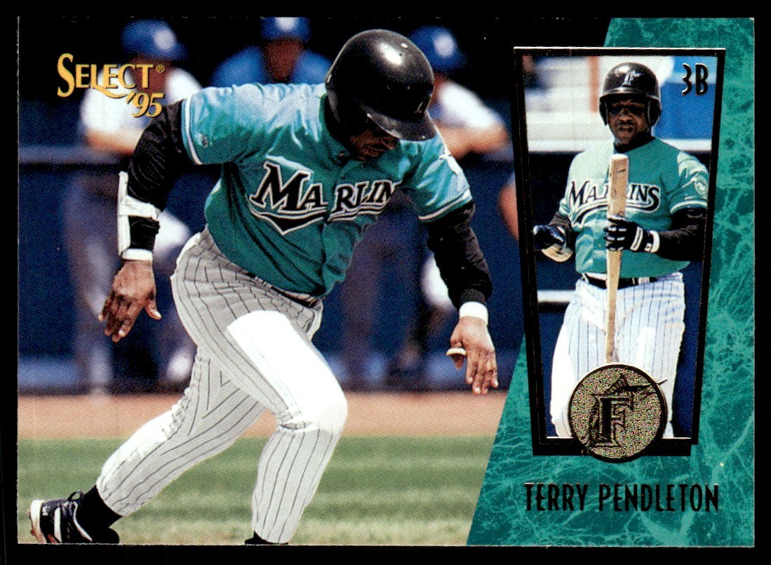 1995 Select Terry Pendleton Florida Marlins #177