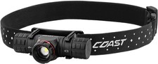 Coast XPH30R 1500 Lumen USB-C Rechargeable Dual Power Headlamp with Twist Focus