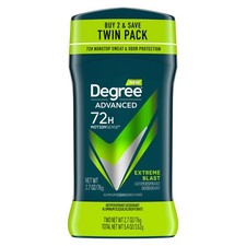 Degree Advanced Extreme Blast Antiperspirant Deodorant Twin Pack - 2 x 2.7 oz