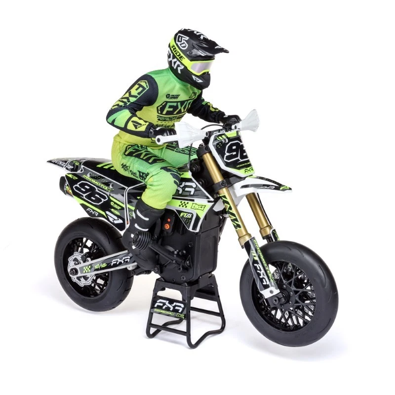 Losi 1/4 Promoto-SM FXR Supermoto Brushless RC-Motorrad RTR 65km/h LOS-2310 - Bild 4 von 4