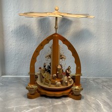 Erzgebirge Weihnachtspyramide RC Seiffen Holz Krippe Weihnachten Germany Deko