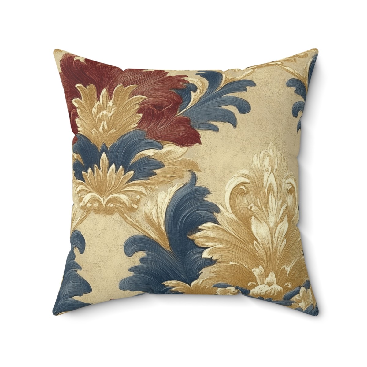 Square Pillow w/Hidden Zipper - Classic Flourishes (PG-MJ