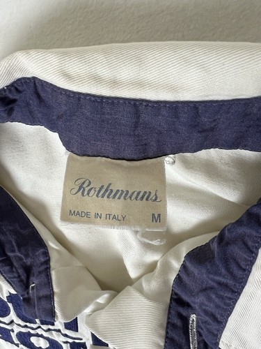 Vintage Rothmans Racing Eddie Lawson Mechanic Shirt Size Medium Made In Italy - Picture 4 of 16