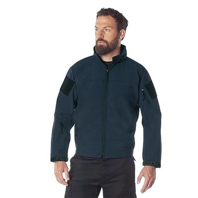 Midnight Navy Blue Lightweight Soft Shell Jacket 52620 - M