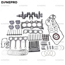 G4NA Engine Rebuild Kit - Crankshaft Con Rods Gasket Kit For HYUNDAI KIA 2.0L