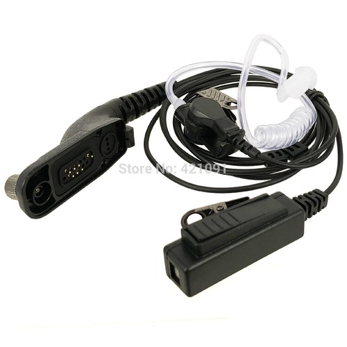 Mikrofon douszny pneumatyczny do Motorola MTP6550 MTP850S XIR P8268 P8200 APX4000 APX2000 - Zdjęcie 3 z 6