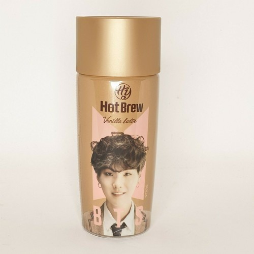 BTS HOT BREW HY vanilla latte TASSE DE CAFÉ OFFICIELLE bouteille vide - choix marron - Photo 5 sur 11