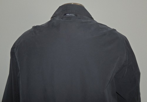 CHAQUETA CON CREMALLERA NAUTICA AZUL MEZCLA ALGODÓN TALLA LGE - Imagen 6 de 7