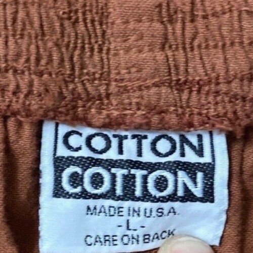 Cotton Cotton Brown Cotton Women's Pants Large - Bild 3 von 4