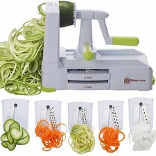 Electric Veggie Spiralizer Zuchinni Spiral Noodle Maker Machine Zoodle Spaghetti