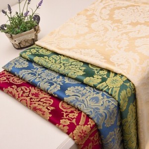 Blumen Stoff Jacquard Retro Klassisch DIY Für Sofa Kissen ...