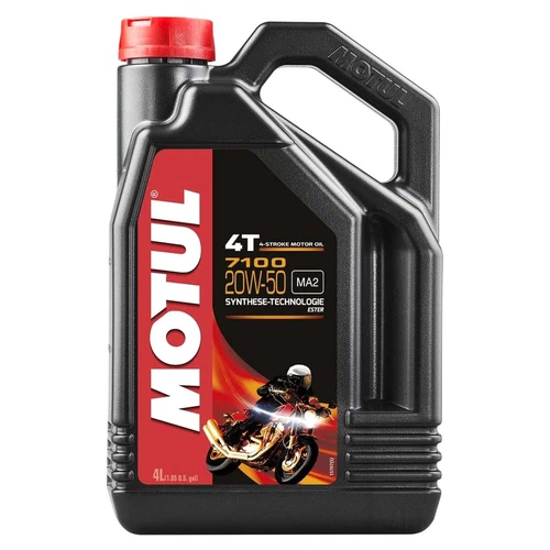Engine Oil MOTUL 109387 7100 20W50 4T 4L Synthetic