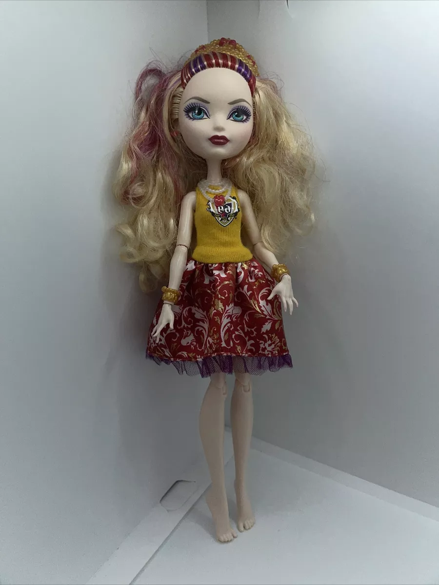 Ever After High School Spirit Apple White Doll Mattel