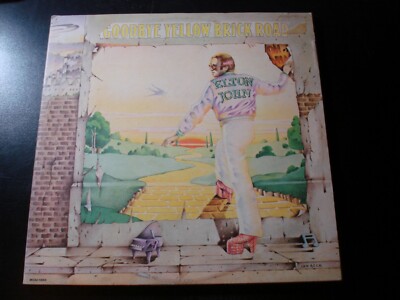 ELTON JOHN GOODBYE YELLOW BRICK ROAD 2 LP RECORD SET