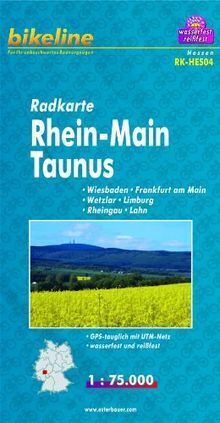 Bikeline Radkarte Rhein-Main Taunus. 1 : 75.000, wa... | Buch | Zustand sehr gut - Bild 1 von 2