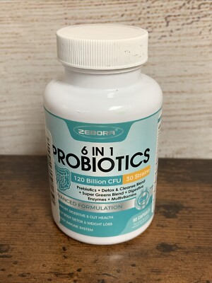 Probiotics For Women 120 Billion CFU 35 Strains Digestion Detox Weight Loss 8/26