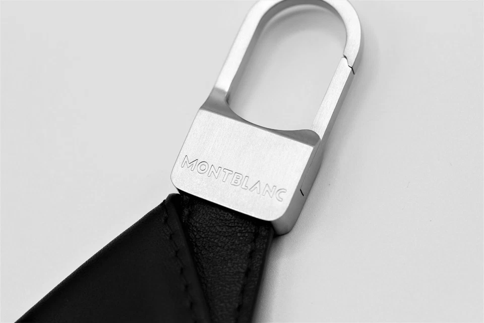 Montblanc Meisterstück Schlüsselanhänger/ Schwarz / Leder / Key Ring / Neu - Bild 4 von 4