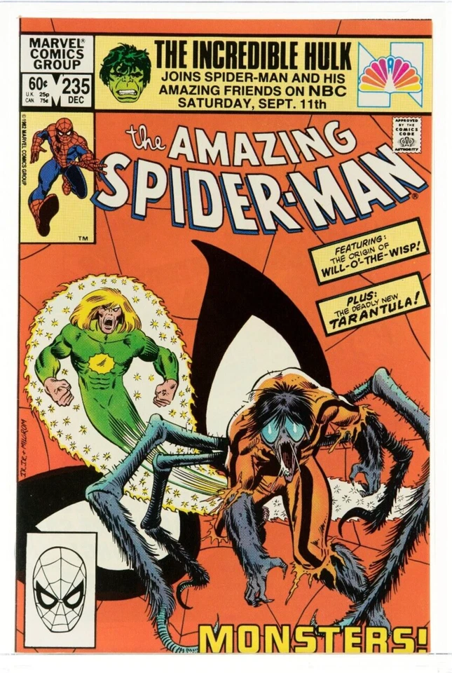 Amazing Spider-Man #235 Marvel Comics 1982 CGC 9.8 Origin of Will O' the Wisp 🔥 - Image 4 of 4