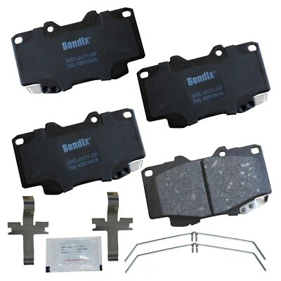 Disc Brake Pad Set-Priority One Ceramic BPR Bendix fits 99-04 Toyota Tacoma