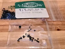 Elgin Pocket Watch Screws - Pack of 20 screws, assorted sizes - USA SELLER