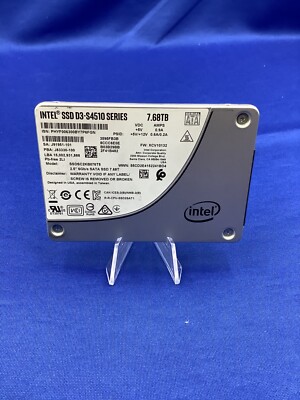 中古Intel D3-S4510 960GB SSD 二台セット