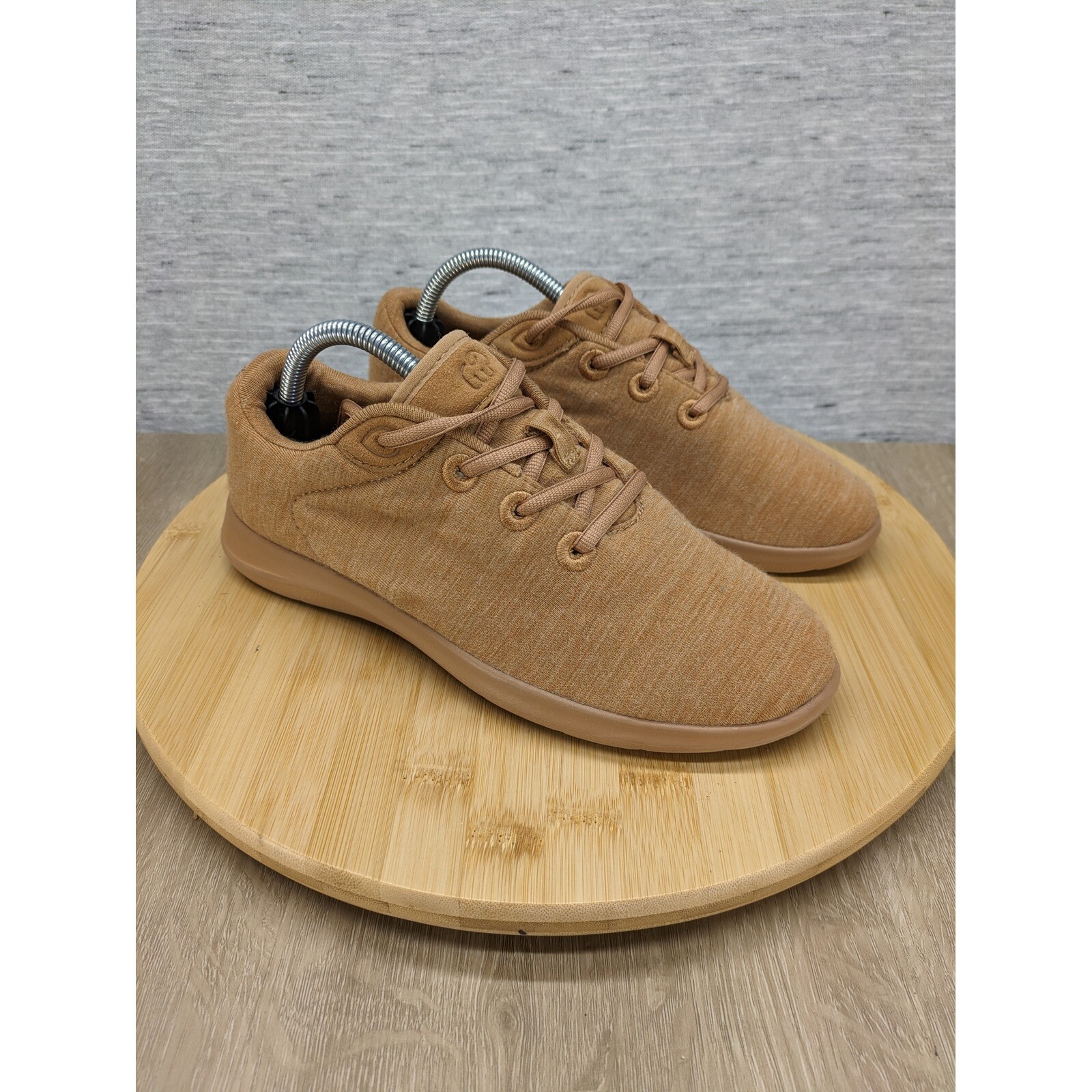 SAOLA Merinos Sneakers Lana Casual Scarpe da Passeggio Comode Leggere Marrone Tg 6 Giallo