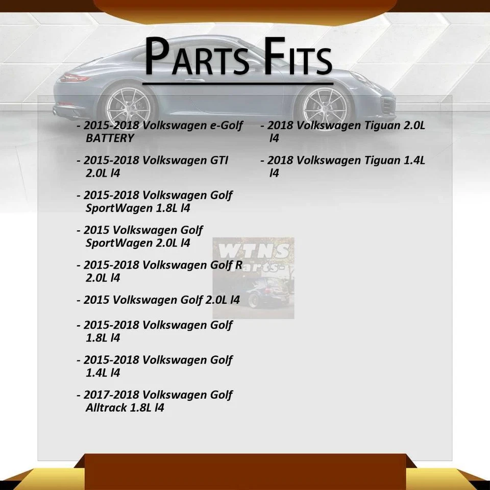 Kit de enlace de barra estabilizadora delantera trasera Mevotech para Volkswagen GTI 2015 2016 2017 2018 Foto 2 de 4