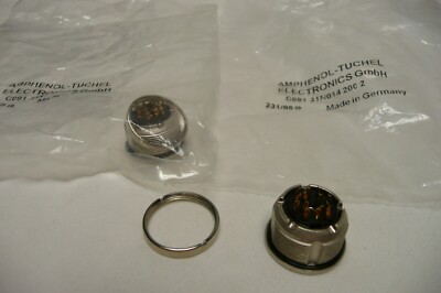 3 *  C091 31N014 200 2 - M16 FRONT MOUNTING FEMALE METAL RECEPTACLE 14 CONTACTS