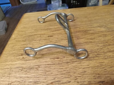 Over Check Driving Bit overcheck bit Standardbred racing Crit Davis 5 in Stainless Steel ...