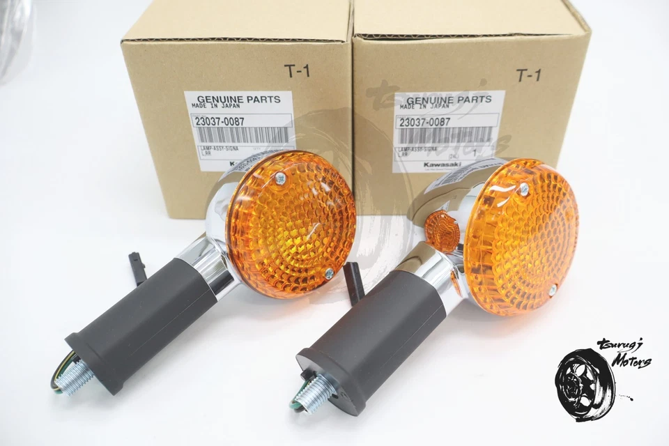 KAWASAKI Genuino VULCAN 900 Lámpara de Señal de Giro Trasera 23037-0087 OEM 2 paquetes Nuevo Foto 4 de 4